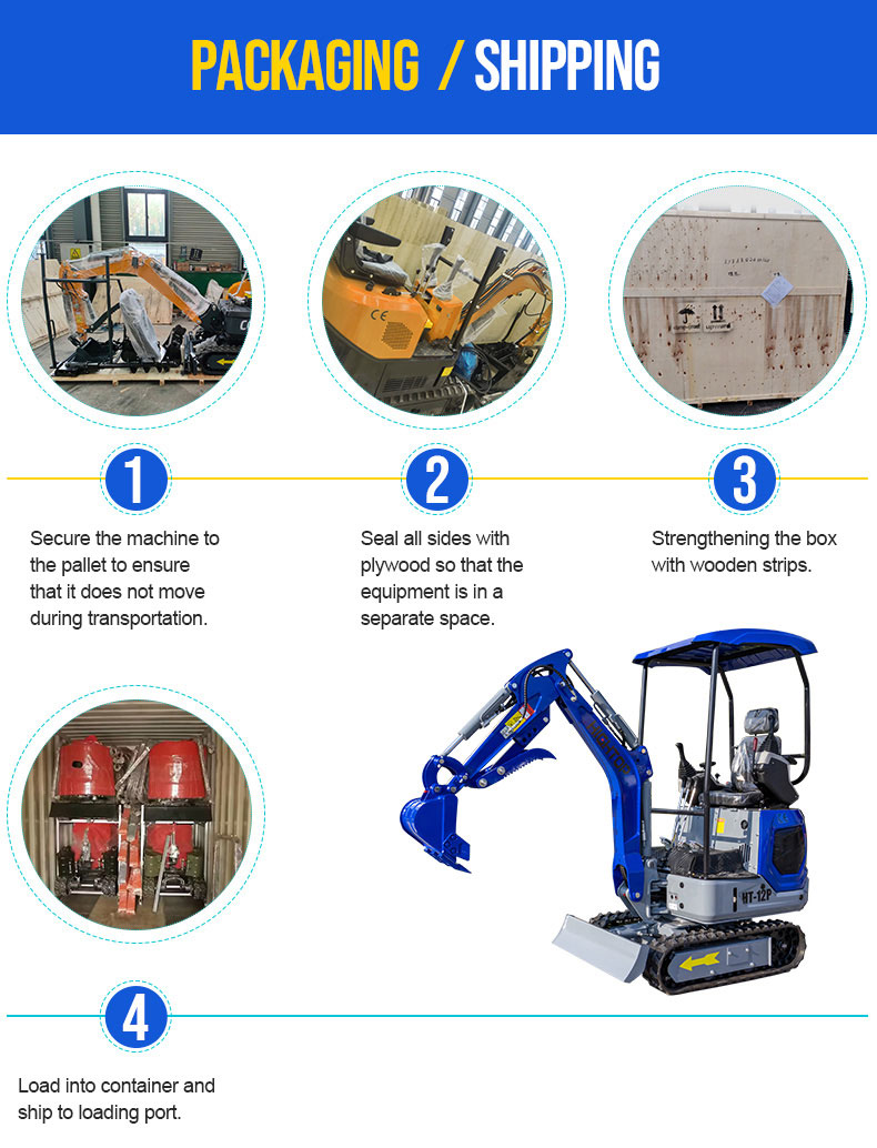 Miniescavadora HT12P Miniescavadora HT12P