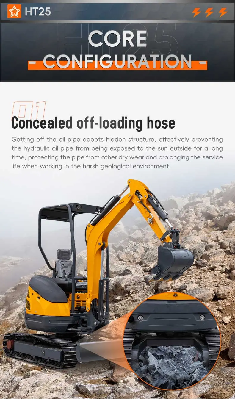 HT25 Mini Excavator