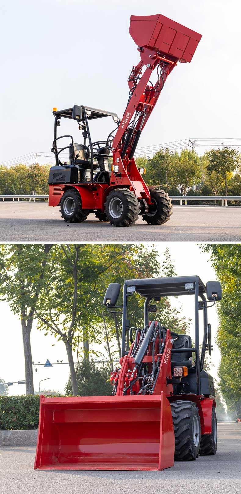 Cargador de ruedas HTDL06