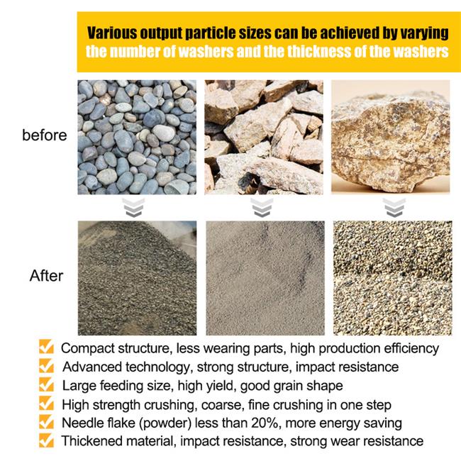 كسارة مقطورة متنقلة HTJC135