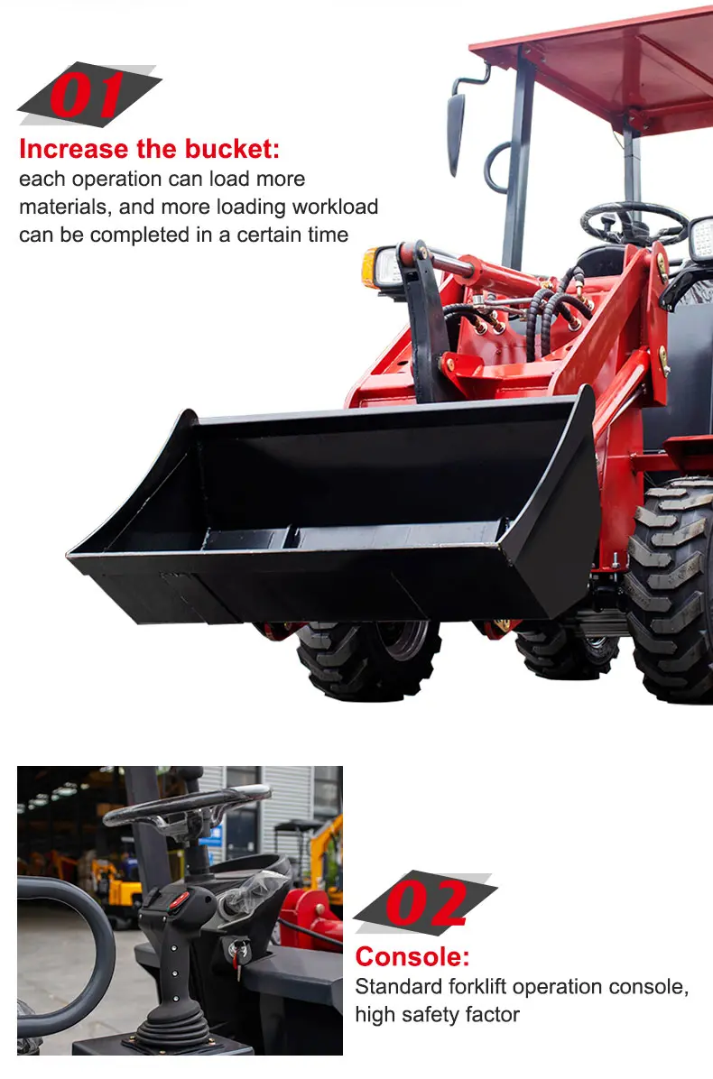 HT-150E Mini Wheel Loader HT-150E Mini Wheel Loader