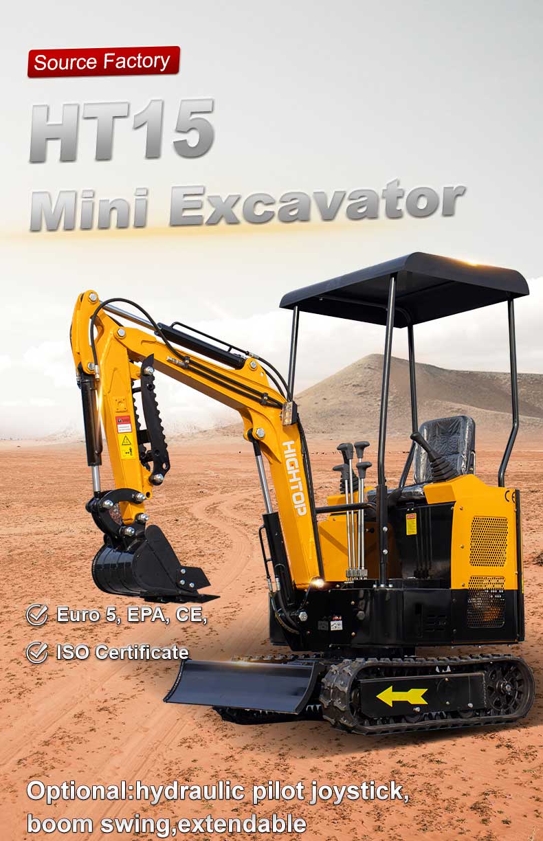 Miniescavadeira de esteira 1.5T Miniescavadeira de esteira 1.5T