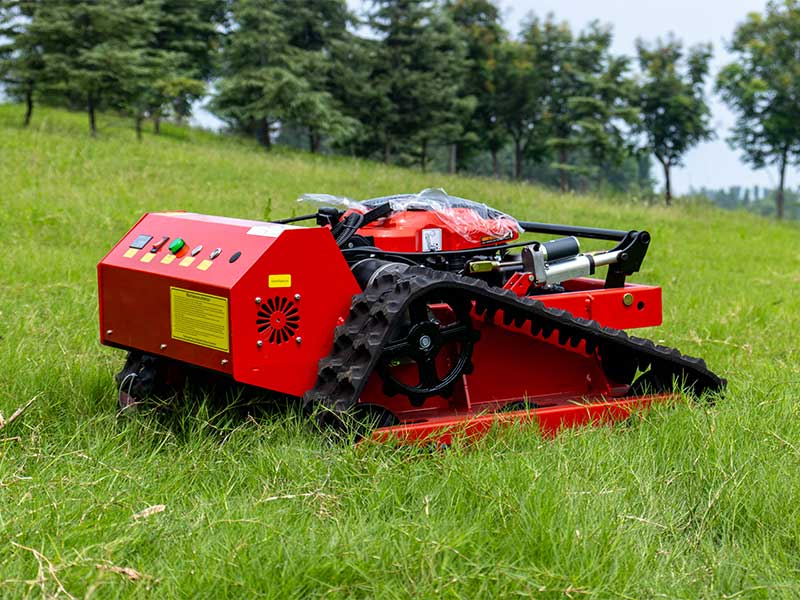 What are the components of a remote control mower - Shandong Hightop Group