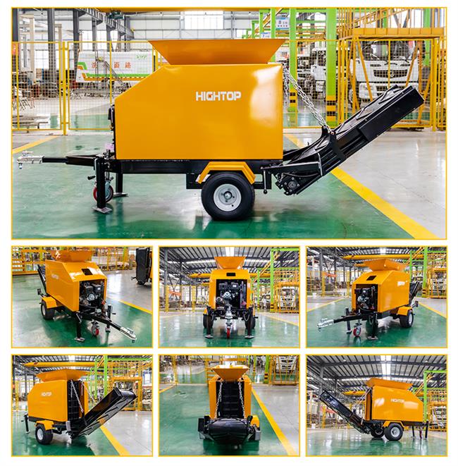 كسارة مقطورة متنقلة HTJC135