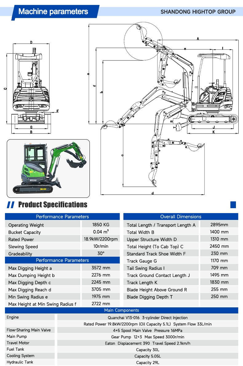 hightop 1,8 Tonnen Hydraulik-Raupenbagger HT25J.jpg