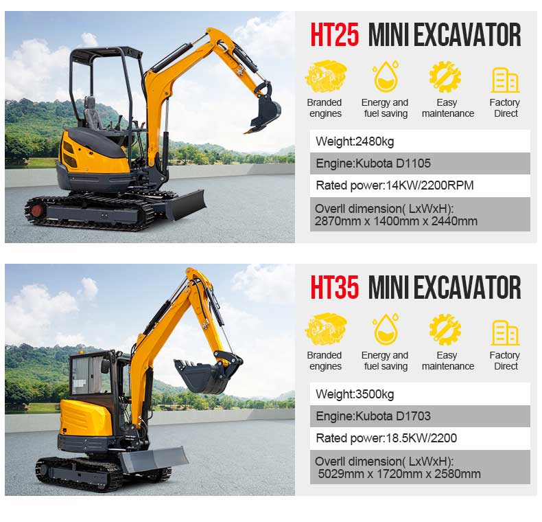 Гусеничный экскаватор HT30