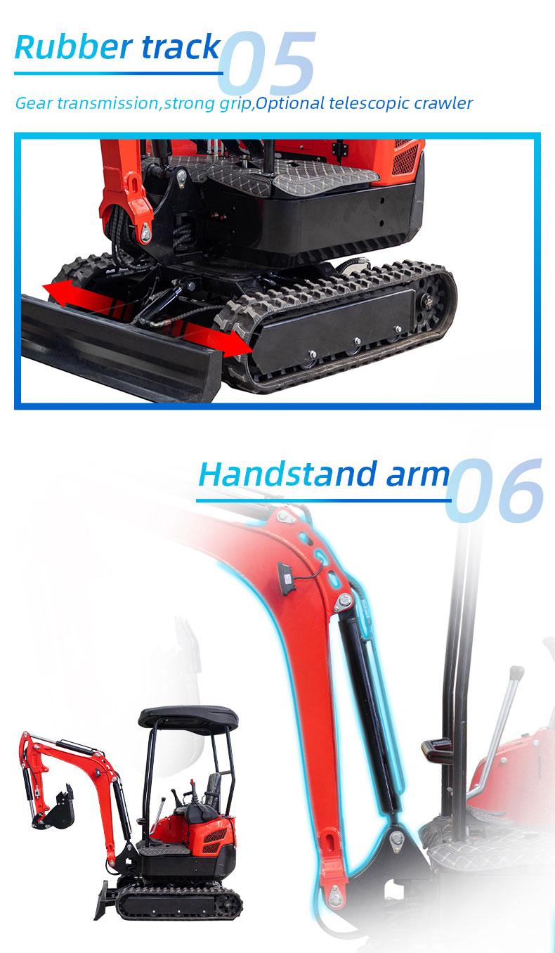 HT18-3 Hydraulisk minigrävmaskin HT18-3 Hydraulisk minigrävmaskin