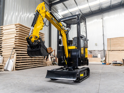 Krossningskrav för små bandgrävmaskiner