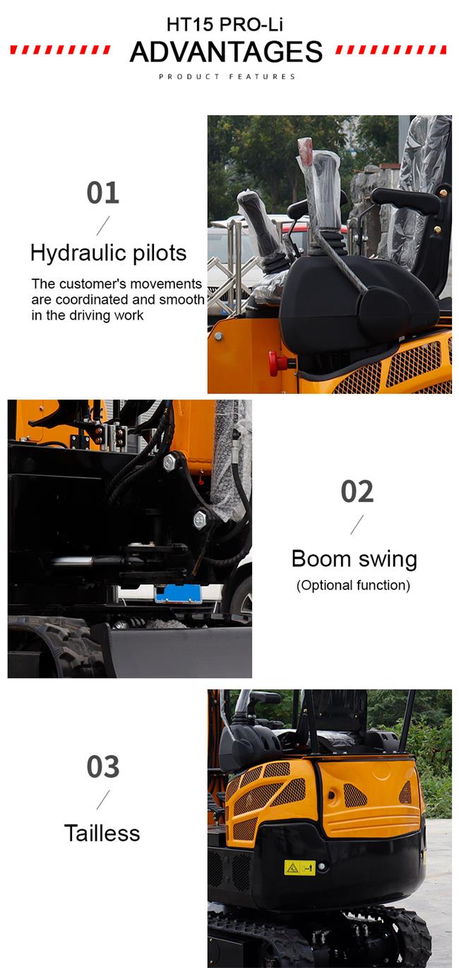 HT15Pro Minigrävmaskin